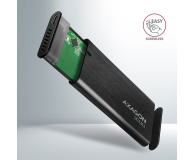 Axagon EEM2-SBC, USB-C 3.2 Gen 2 - M.2 SATA SSD RAW box, bezśrubowy - 1353419 - zdjęcie 4